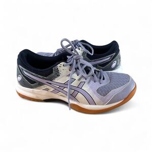 Asics Gel Rocket Indoor Sport Shoes‎ Purple Women's Volleyball